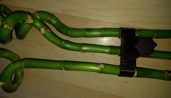 Счастливый бамбуковый держатель для аквариума.... 8