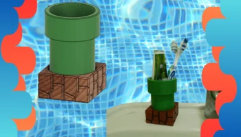 Держатель для щеток Mario'sPipe Tooth