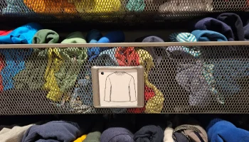 Держатель этикеток - сетчатая корзина IKEA Komplement 3