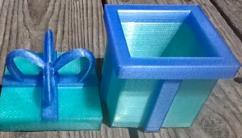 Подарочная коробка для рождественского подарка