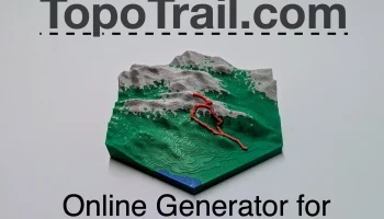 TopoTrail - онлайн-генератор 3D-карт маршрутов