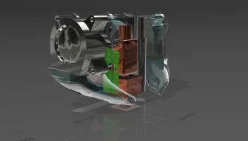 Anycubic Kobra Go Neo Part Cooler Fan Ducts V.1 5
