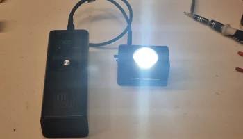 компактная светодиодная лампа с разъемом USB-C CREE XHP70.3 2