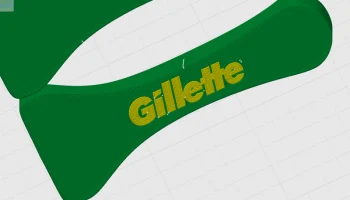 Дорожный кейс Gilette Mach 3 разноцветный с магнитами....... 2