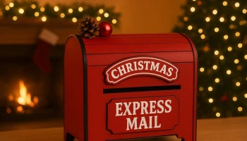 Рождественский почтовый ящик