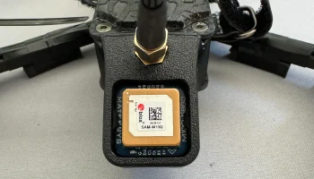 Антенна AOS 5 V5 SMA и крепление GPS M10