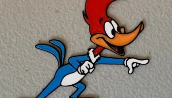 Многоцветный магнит Woody Woodpecker