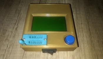 Кейс для тестера LCR-T4 с аккумулятором 18650 4