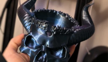 Серия HellsFire 'Skull King' _ Skull-Bowl -3D Модель 1