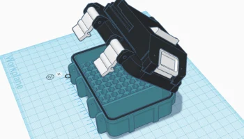 Bit Box для фурнитуры Makita с защелкивающимися замками. Bit Box для фурнитуры Makita с защелкивающимися замками.