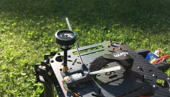 Приемник Frsky r-xsr/крепление для антенны FPV...