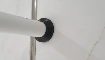 Карниз для душевой шторы Ikea BOTAREN с резиновыми након... 2