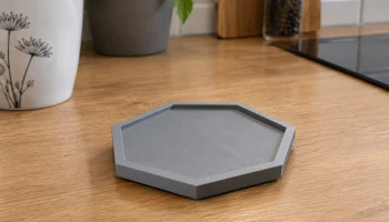 Низкополигональное блюдце - декоративное блюдо для 3D-пе...