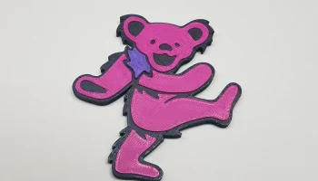 Магнит с танцующим медведем Grateful Dead (5 из 5)......