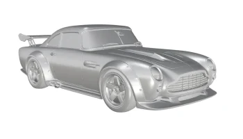 Aston Martin DB2 4 MK II купе 1955 года Гонки 1