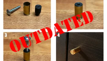 [УСТАРЕЛО] Адаптер дверной ручки IKEA Kallax .45 ACP Case