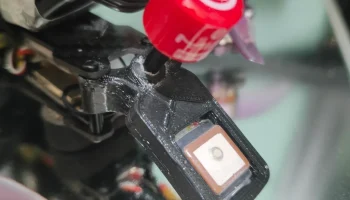 Darwin FPV Baby Ape 2 - антенна VTX + крепление GPS...