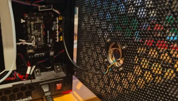 Вентилятор Voron V0 Hex Mesh с откидной задней панелью 4020 1