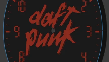 Часы в стиле Daft Punk Часы в стиле Daft Punk