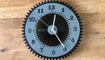 настенные часы (переработка катушки prusa) 3