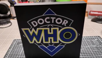 Световой короб Dr Who 1