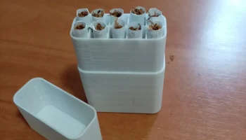 Портсигар, портсигар, легко распечатать без поддержки, п... 1