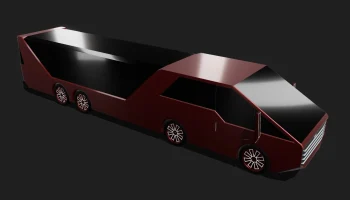 CL1M08 - Футуристический дальнемагистральный автобус 5