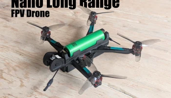 Улучшенный дрон «Nano Long Range» на 1х18650