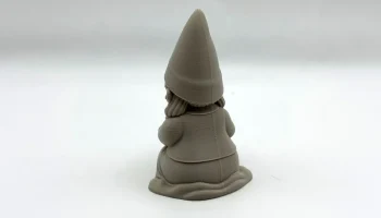 Гном, играющий на арфе 4