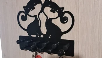 Усиленная сталью брелок для ключей Cat 1