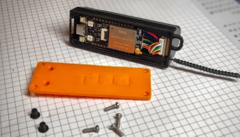 Простой корпус для Heltec T114 + 18650 + GPS 1