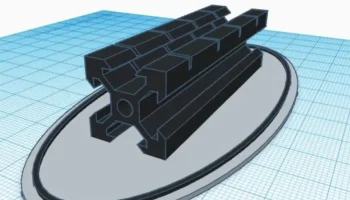 Держатель экструзионного ножа 20x20 для 3D-принтера 1