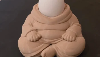 Подставка для яиц Chubby, медитирующего монаха, в японск... 1