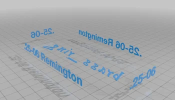 Штабелируемый загрузочный блок Remington .25-06 - режим "... 4