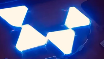 Поддельный светодиодный настенный светильник NanoLeaf