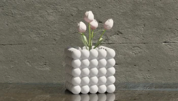 Ваза Bubble 5x5 - украшение для дома (горшечное растение)...