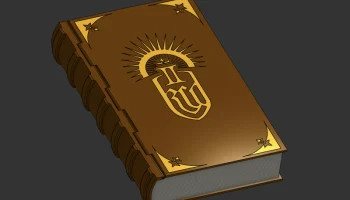 Тайник в виде средневековой книги
