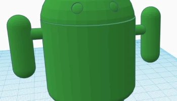 Андроид-коробка-робот "Дроид" с подвижными руками... 3
