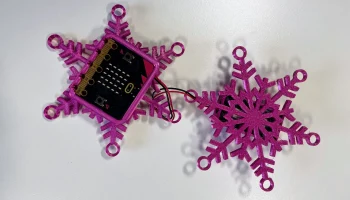 Чехол Micro:bit Advent Ornamet 5