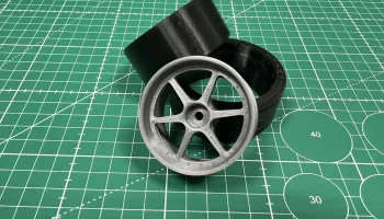 RC Drift Wheel масштаб 1:10 Skyline R34 Fast&Furious2 7