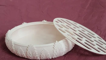 Мыльница и шкатулка для драгоценностей (стиль Акант) 3