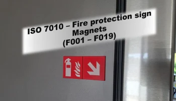 ISO 7010 - Магниты для знаков противопожарной защиты...