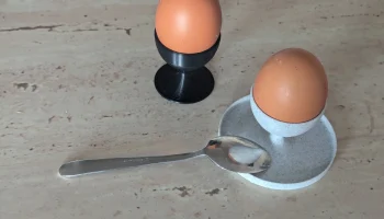 Яичная чашка с блюдом 2