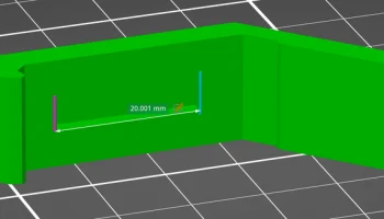 Верхняя крышка Prusa CORE One 20x5x2 мм с магнитным зажим... 2