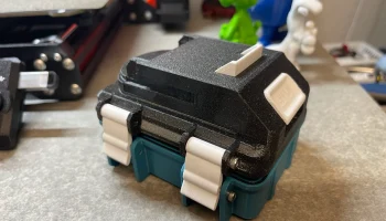 Bit Box для фурнитуры Makita с защелкивающимися замками. 2