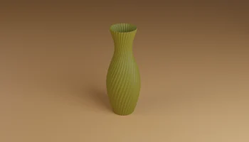 Hi-Poly Извилистая Ваза 1