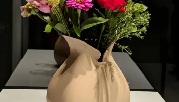 Минималистичный мешочек-ваза, подставка для карандашей, к...