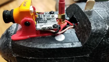 RMRC Nano Skyhunter HS1177/VTX/крепление для антенны...