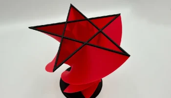 Витая ваза с пентаграммой 3