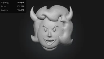 Дьявольская Девушка из Убежища Кабошон 1